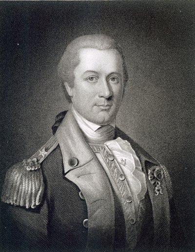 General Otho Holland Williams (1749-94) graviert von James Barton Longacre (1794-1869) von Charles Willson Peale