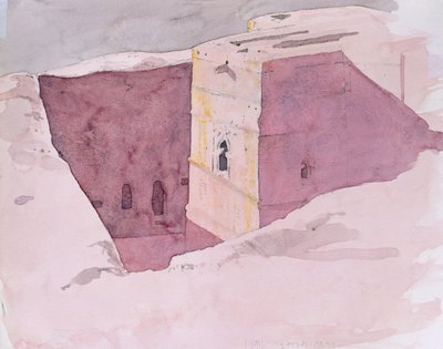 Giorgis Sonnenuntergang, Lalibela, Äthiopien, 1996 von Charlie Millar