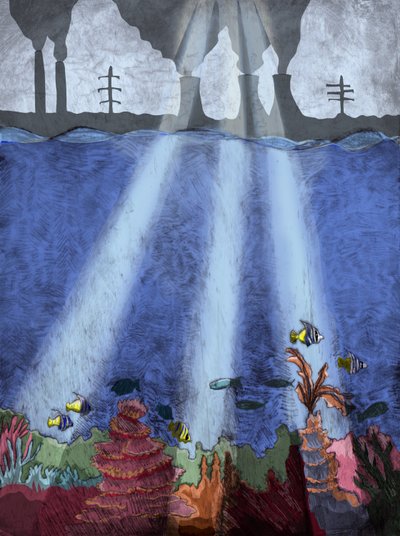 Korallenriff, 2013 von Charlotte Orr