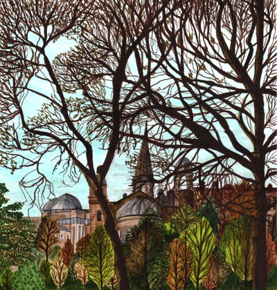 Edinburgh im Frühling von Charlotte Orr