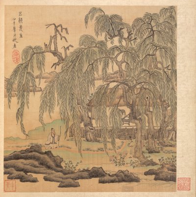Herr Fünf Weiden (Wuliu), Tao Yuanming von Chen Hongshou