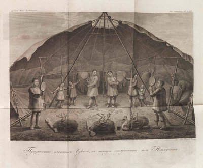 Illustration aus Die Reisen von Kapitän Billings durch Tschukotka... von Gavriil Sarychev, 1811 von Chesky
