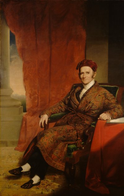 Amos Lawrence, um 1845 von Chester Harding