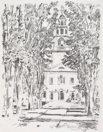 Kolonialkirche, Gloucester von Childe Hassam