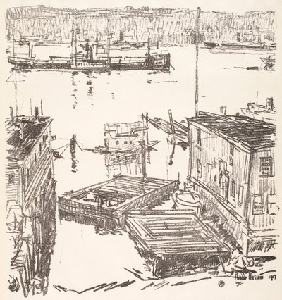 Nordfluss von Childe Hassam