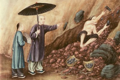 Suche nach Eisenerz von Chinese School