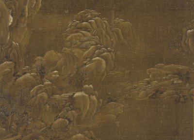 Winterlandschaft, Ming- oder Qing-Dynastie, 15.-18. Jahrhundert von Chinese School