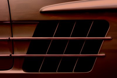 Retro Automobil Detail von Chris Hamilton