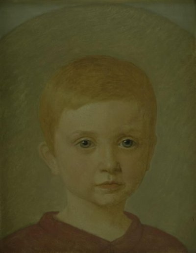 Porträt des Säuglingssohns des Künstlers Peter von Christen Købke