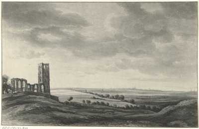 Landschaft mit Ruine von Christiaan Josi