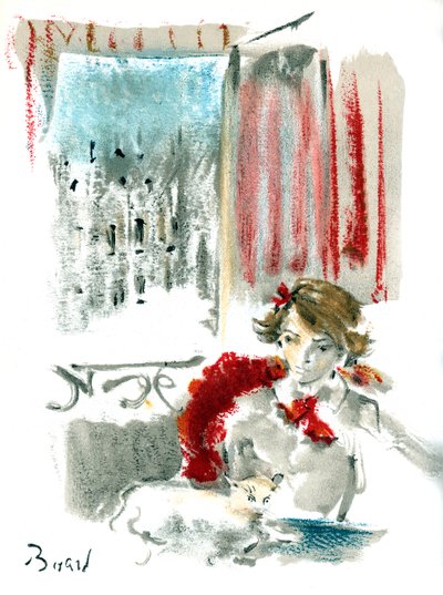 Claudine in Paris von Willy und Colette Willy, veröffentlicht 1946 von Christian Bérard