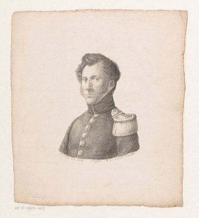 Porträt von Arnold Willem de Bruin von Christian Heinrich Gottlieb Steuerwald