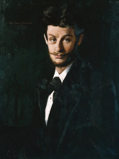 Georges Brandes von Christian Krohg