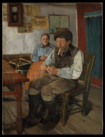 Der Netzflicker von Christian Krohg