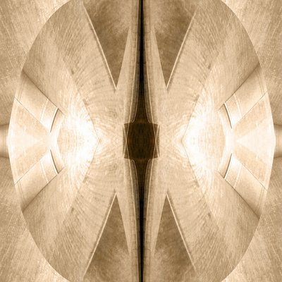Architektonische Abstrakte Symmetrie von Christina Sillen