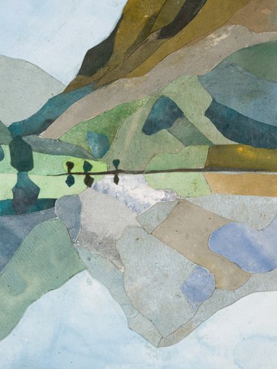 Buttermere Spiegelung, 2015 von Christine McKechnie