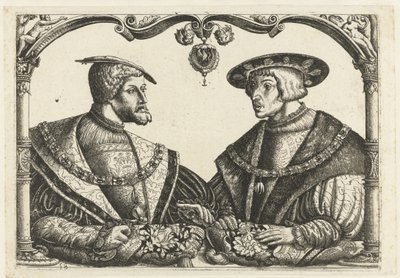 Karl V. und Ferdinand I. von Christoffel Bockstorffer