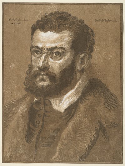 Büste eines bärtigen Mannes Doge Giovanni Cornaro, 1632-1636 von Christoffel Jegher