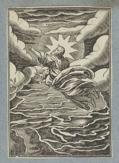 Erster Schöpfungstag: Trennung von Licht und Dunkelheit von Christoffel van Sichem (II)