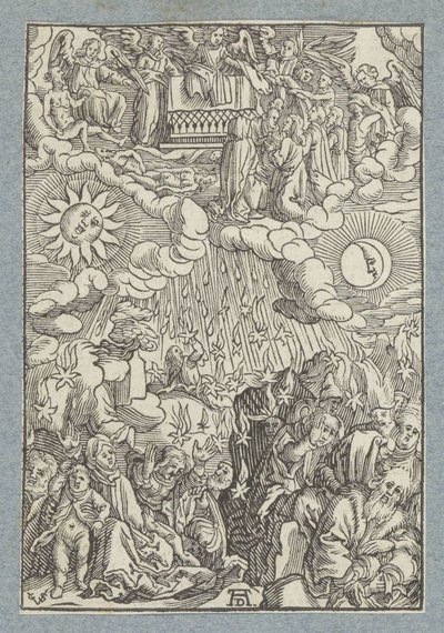 Das Öffnen des fünften und sechsten Siegels von Christoffel van Sichem (II)