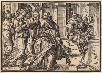 Christus erzählt seinen Jüngern vom Jüngsten Gericht von Christoph Murer