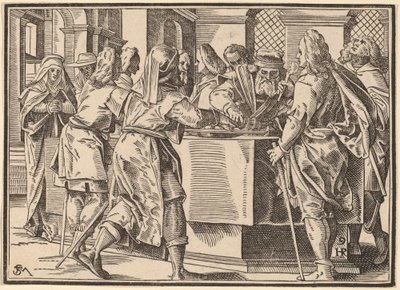 Christus erzählt seinen Jüngern vom Jüngsten Gericht von Christoph Murer