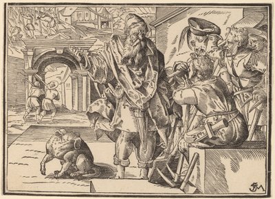 Christus erzählt seinen Jüngern vom Jüngsten Gericht von Christoph Murer