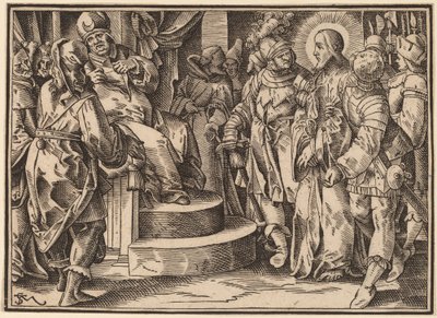 Christus erzählt seinen Jüngern vom Jüngsten Gericht von Christoph Murer