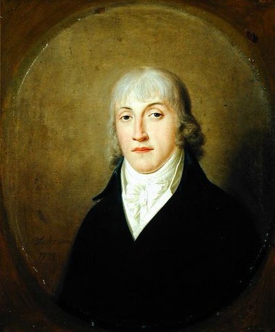Porträt eines Gentlemans, 1799 von Christoph Suhr