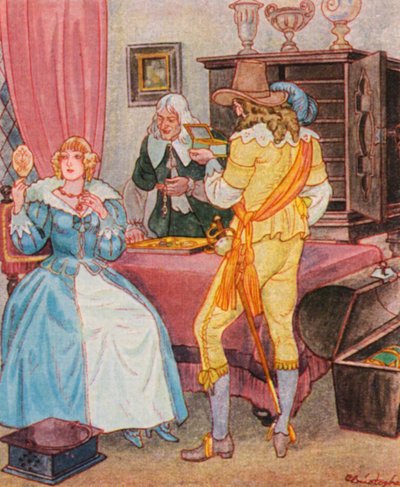 Besuch beim Juwelier von Christophe (1856 1945)