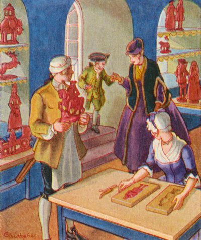 Lebzelter und Wachszieher von Christophe (1856 1945)