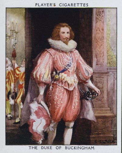 Der Herzog von Buckingham, Steenie, Favorit von König James I von Christopher (after) Clark