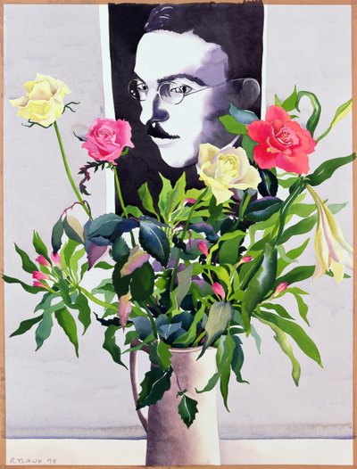 Fernando Pessoa (1888-1935), Rosen und Lilien von Christopher Ryland
