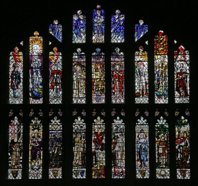 Der Geist Gottes: Kapitelhausfenster von Christopher Whall, 1903 von Christopher Whall