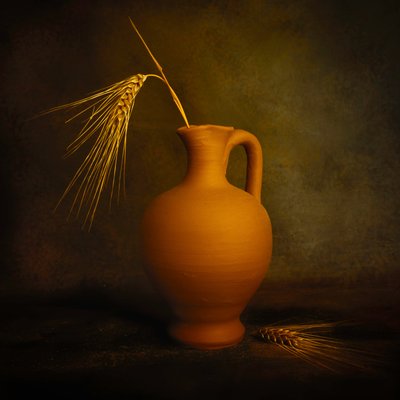 Goldener Weizenkrug von Cicek Kiral