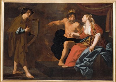 Orpheus, Pluto und Proserpina von Claes Cornelisz. Moeyaert