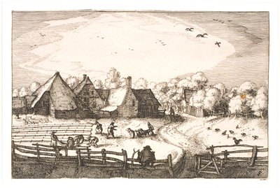 Bleichfelder in der Nähe des Haarlemmerhout von Claes Jansz. Visscher