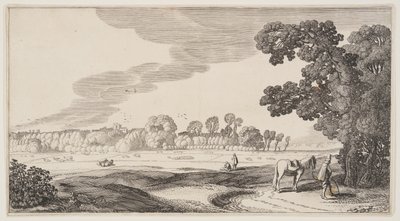 Ansicht der Weiden, aus Landschaften (Playsante Lantschappen) von Claes Jansz. Visscher II