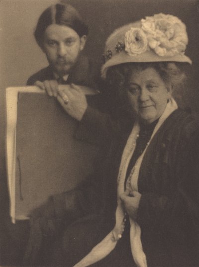 Alvin Langdon Coburn und seine Mutter von Clarence H White
