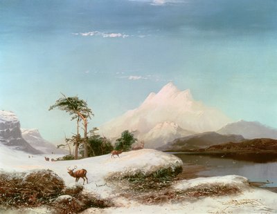 Schottische Highlands, 1873 von Clarence Roe