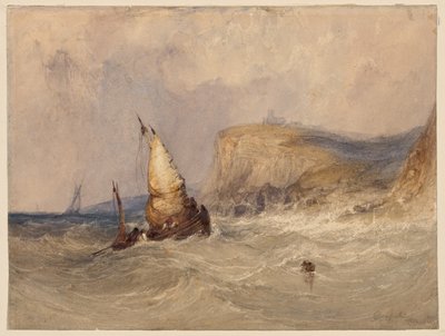 Schiffe vor Whitby von Clarkson Frederick Stanfield