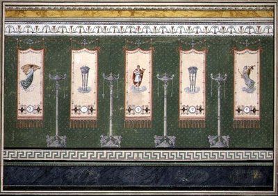 Entwurf für Empire-Wanddekoration von Claude Amie Chenavard