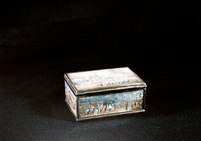 Ludwig XVI. und seine Familie kommen am 6. Oktober 1789 in Paris an von Claude Edme Charles de Lioux de Savignac