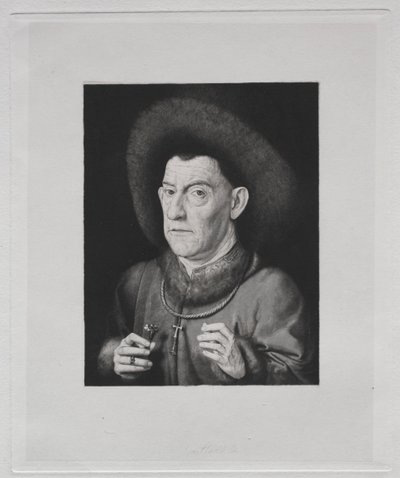 Mann mit Nelke von Claude Ferdinand Gaillard