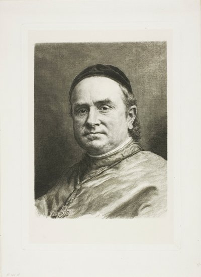 Monsignore Pie, Bischof von Poitiers von Claude Ferdinand Gaillard
