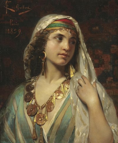 Odaliske von Claude Ferdinand Gaillard