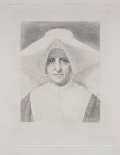 Schwester Rosalie, Vorderansicht von Claude Ferdinand Gaillard