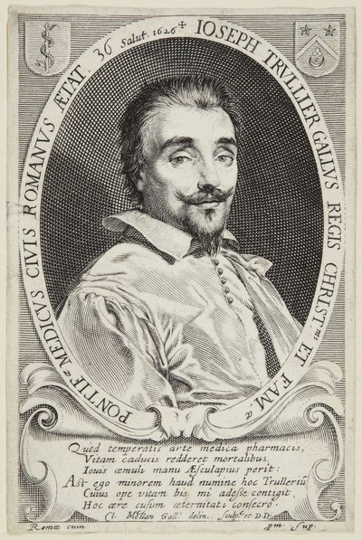 Joseph Trullier von Claude Mellan