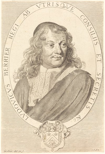 Louis Berryer von Claude Mellan