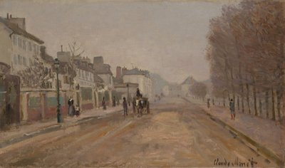 Boulevard Héloïse, Argenteuil von Claude Monet